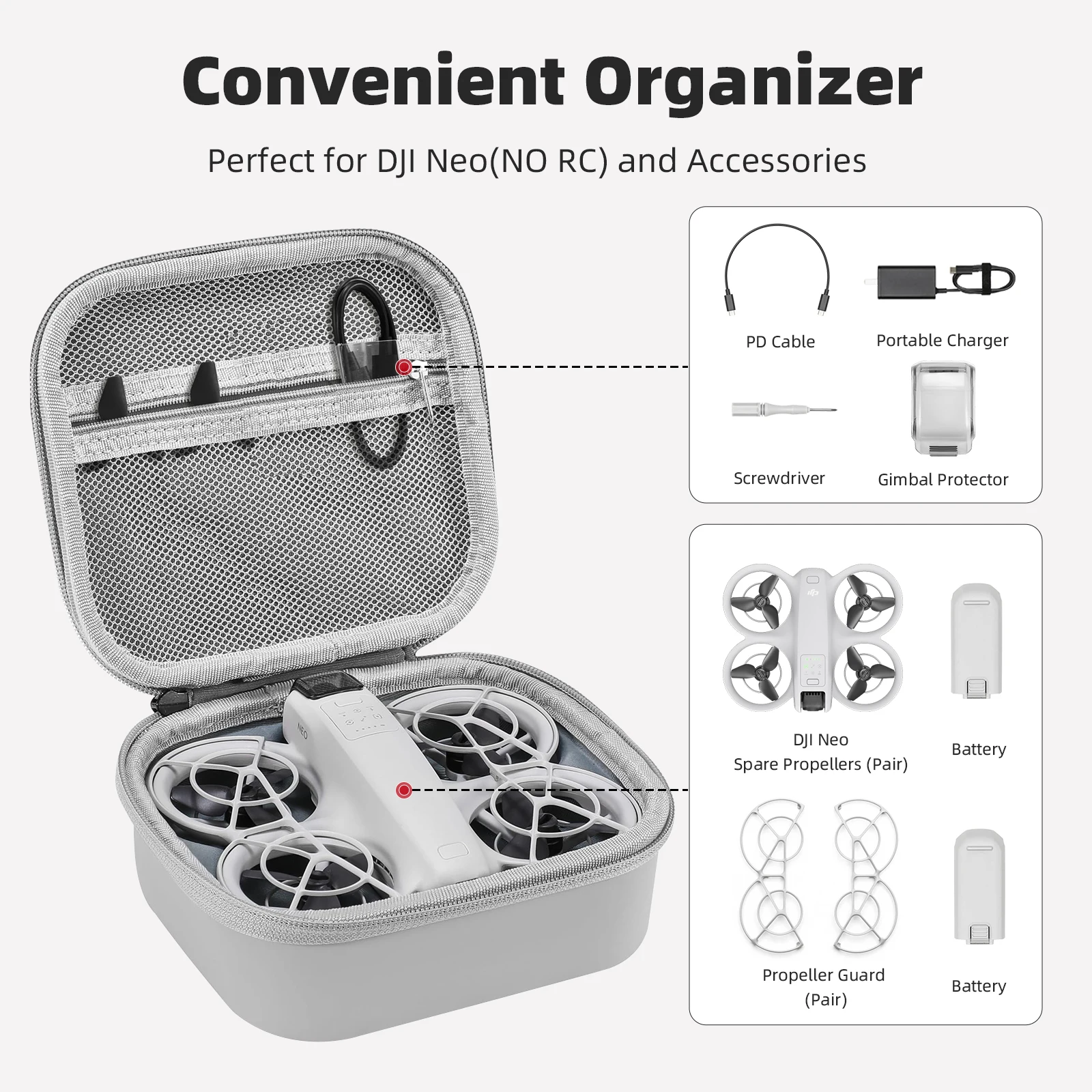 Drone Storage Case สําหรับ DJI - Drone Hard Shell Case บทวิจารณ์และราคา