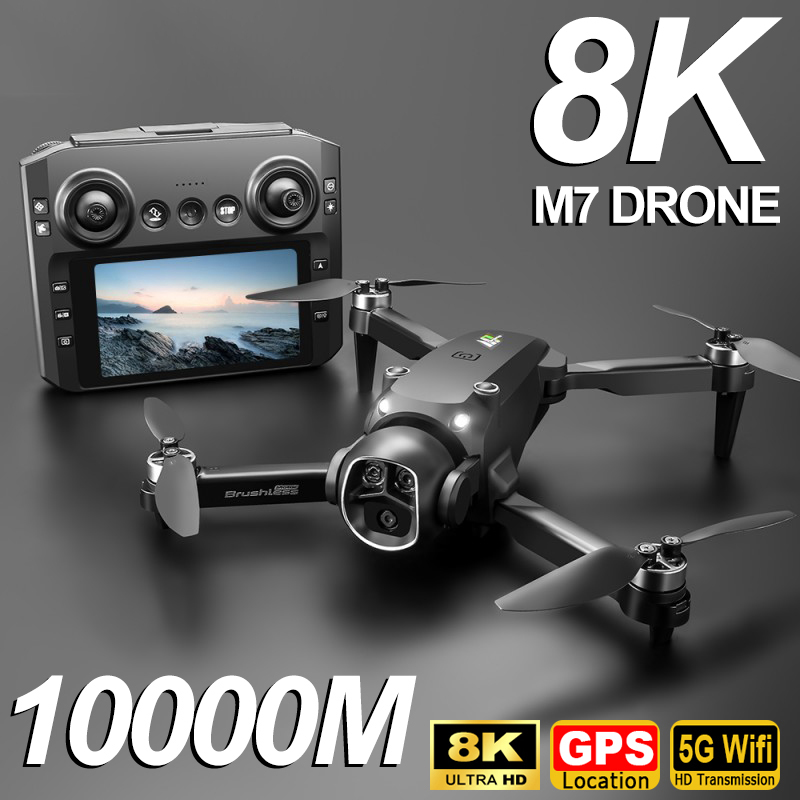 โดรน Xiaomi M7 GPS 8K กล้อง HD - Drone Controller Screen บทวิจารณ์และราคา