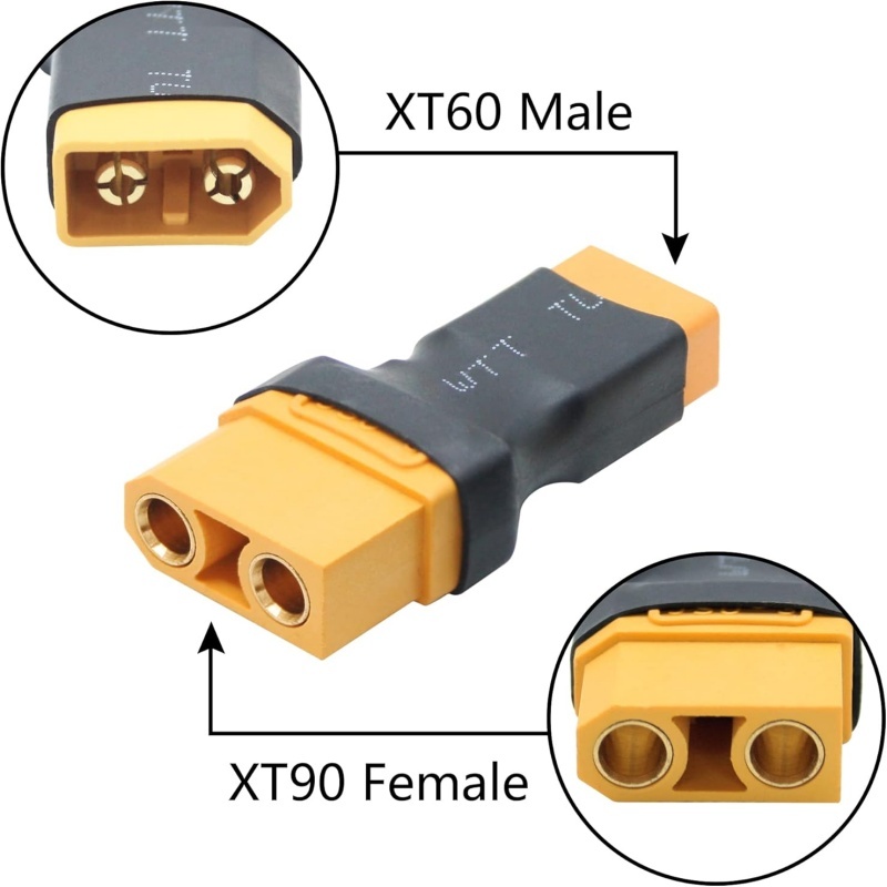2 ชิ้น อะแดปเตอร์ XT90 เป็น XT - Drone Battery Adapter บทวิจารณ์และราคา