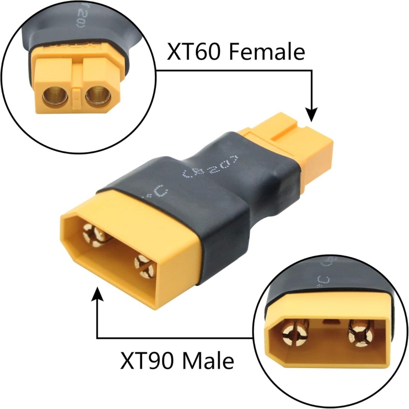 2 ชิ้น อะแดปเตอร์ XT90 เป็น XT - Drone Battery Adapter บทวิจารณ์และราคา