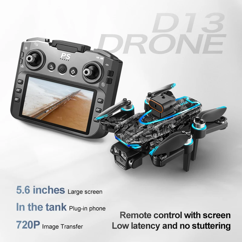 Xiaomi D13 GPS Drone 8K Triple - Drone Controller Screen บทวิจารณ์และราคา