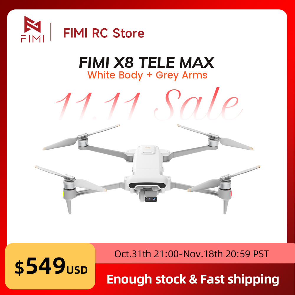 โดรนติดกล้อง FIMI X8 Tele Max  - Jjrc Drone X12 บทวิจารณ์และราคา