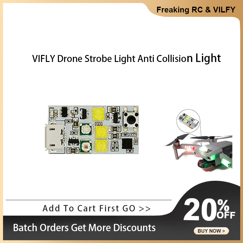 VIFLY Drone Strobe Light Anti  - Drone Strobe Light บทวิจารณ์และราคา